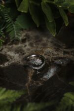 Srebrny pierścionek gałązka DĘBU - obrazek 8