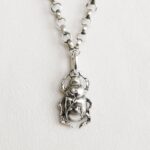 Srebrny choker ŻUK